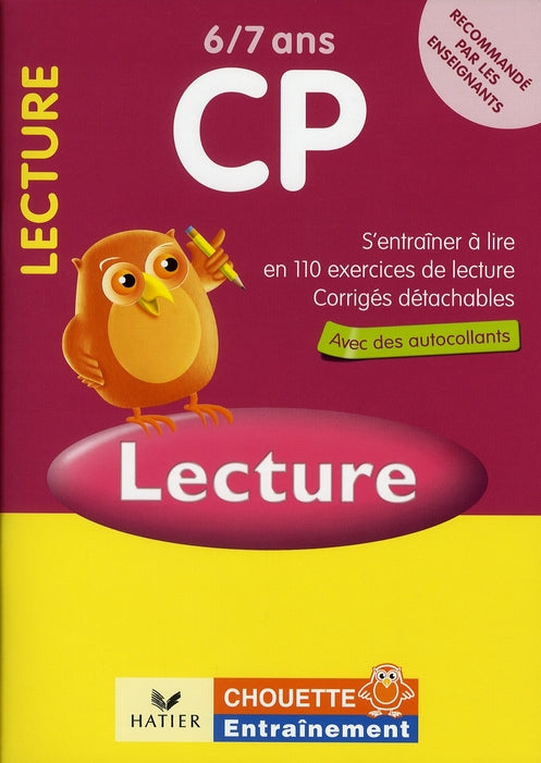Chouette entraînement ; lecture CP, 6/7 ans