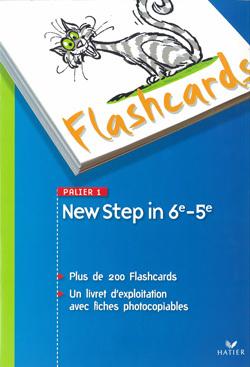 NEW STEP IN : anglais ; 6ème/5ème ; flash cards (édition 2007)