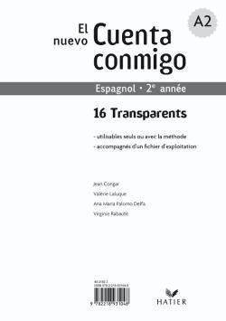 El nuevo Cuenta conmigo : espagnol ; 2ème année ; transparents (édition 2008)