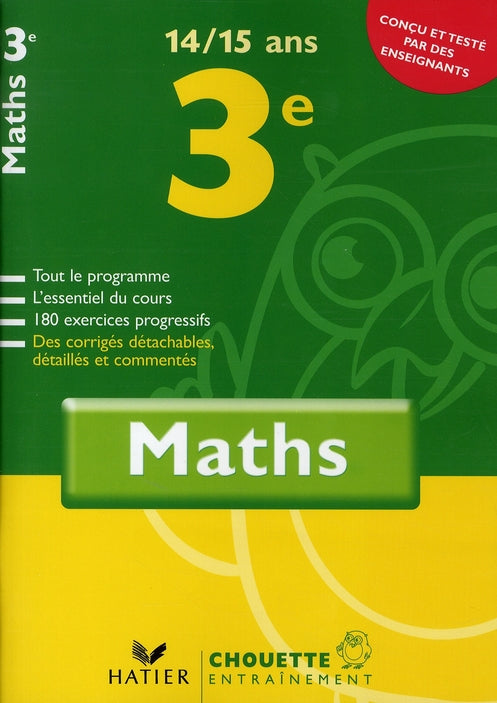Chouette : mathematiques ; 3ème (édition 2008)