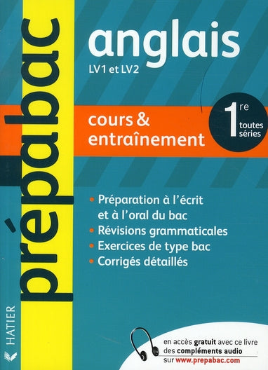 Anglais ; 1ère L/ES/S