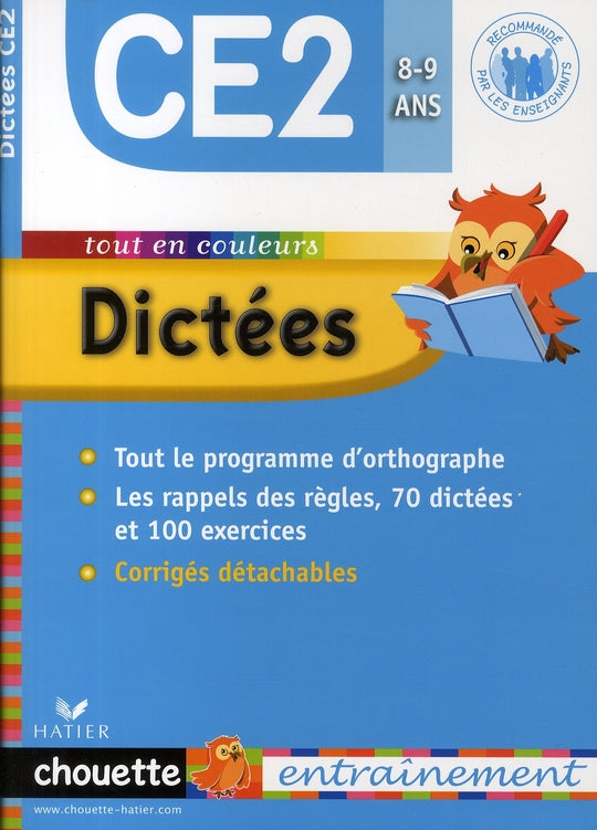 Chouette : dictées ; CE2 ; 8/9 ans