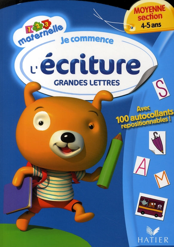 écriture ; moyenne section maternelle