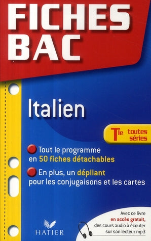 PREPABAC EXAMENS Tome 14 : fiches bac ; italien ; terminales toutes séries