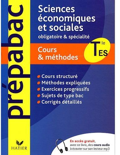 Sciences économiques ; terminale ES enseignement obligatoire