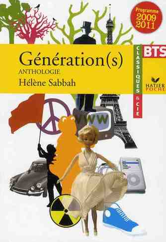Génération(s) ; anthologie