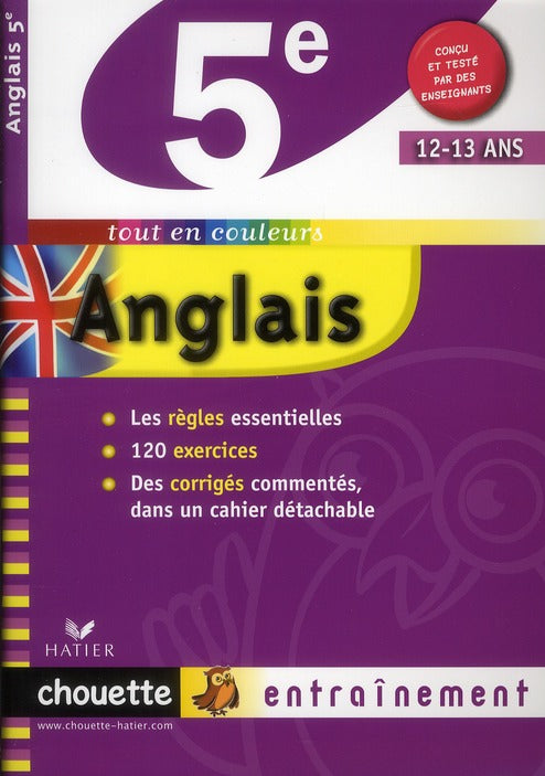 Anglais ; 5ème ; niveau A2