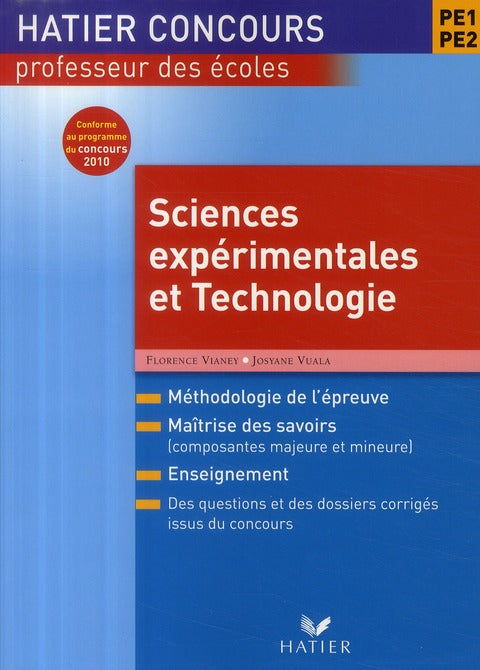 Concours CRPE ; sciences expérimentale et technologique (édition 2009)