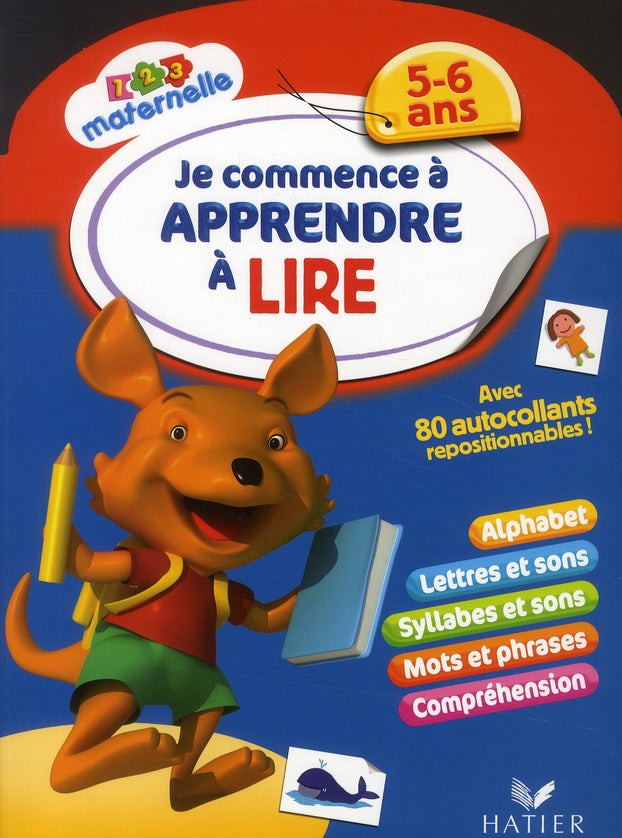 Je commence à apprendre à lire ; 5/6 ans