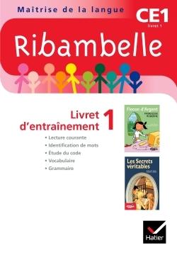 Ribambelle ce1 2010 serie rouge, livret d'entrainement n 1 non vendu seul compose le 9344904
