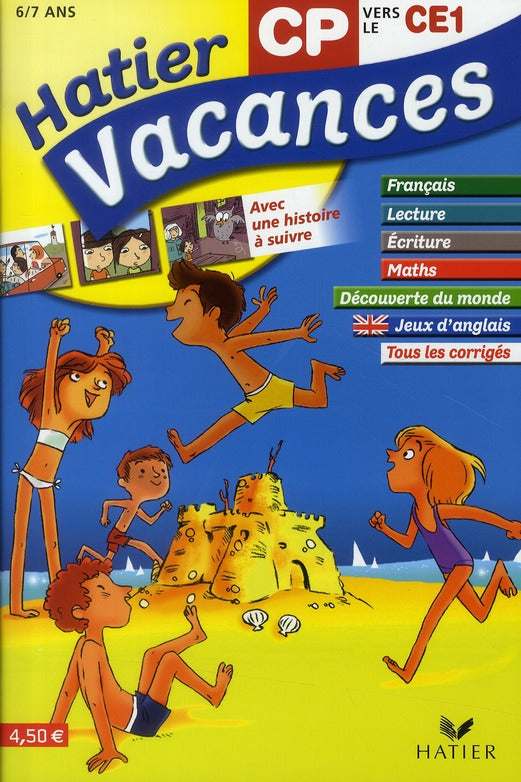 Hatier vacances : du CP vers le CE1 ; 6/7 ans