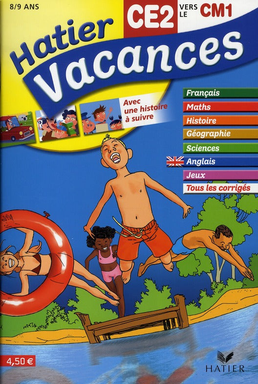 Hatier vacances : du CE2 vers le CM1 ; 8/9 ans