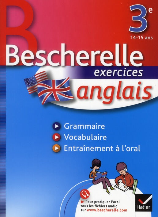 Bescherelle ; anglais ; 3ème ; cahier