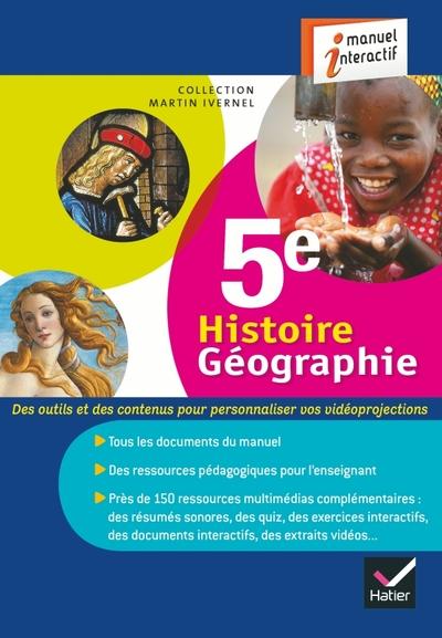 Histoire-geographie 5eme ed. 2010 - manuel interactif enrichi version enseignant