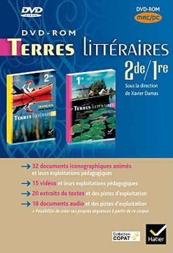 TERRES LITTERAIRES : français ; 2de/1re ; dvd-rom (édition 2011)