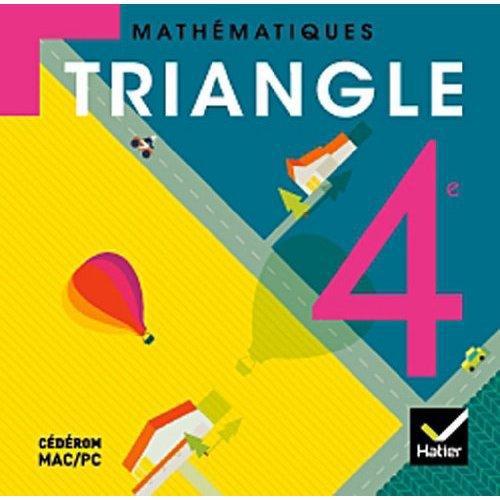 Triangle mathematiques 4e ed. 2011 - cd-rom pour la classe