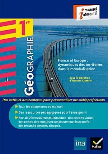 Geographie 1re ed. 2011 - manuel interactif pour la classe, cdrom version utilisateur - ne peut etre