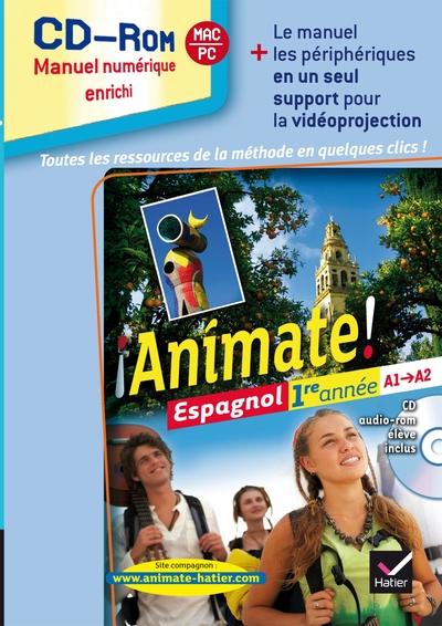 Animate 1e annee ed. 2012 - manuel interactif enrichi version enseignant