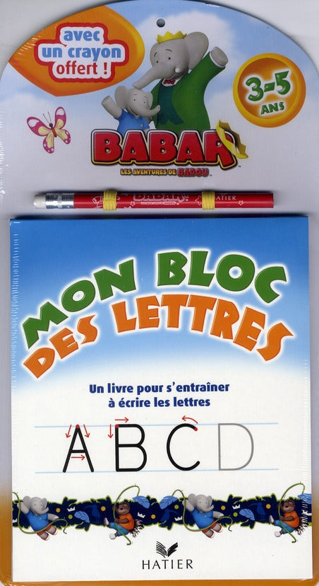 Babar ; mon bloc des lettres