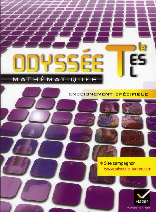 ODYSSEE : mathématiques ; terminale ES, L ; enseignement spécifique ; manuel de l'élève (édition 2012)