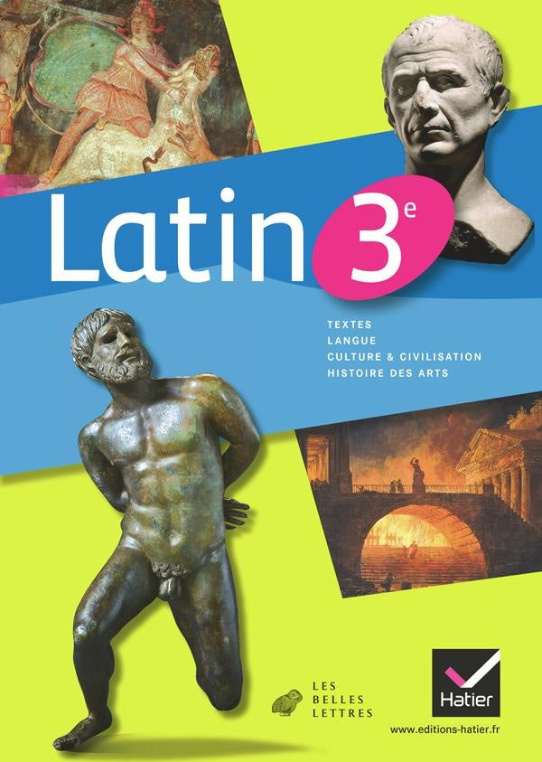 Latin ; 3ème ; manuel de l'élève (édition 2012)