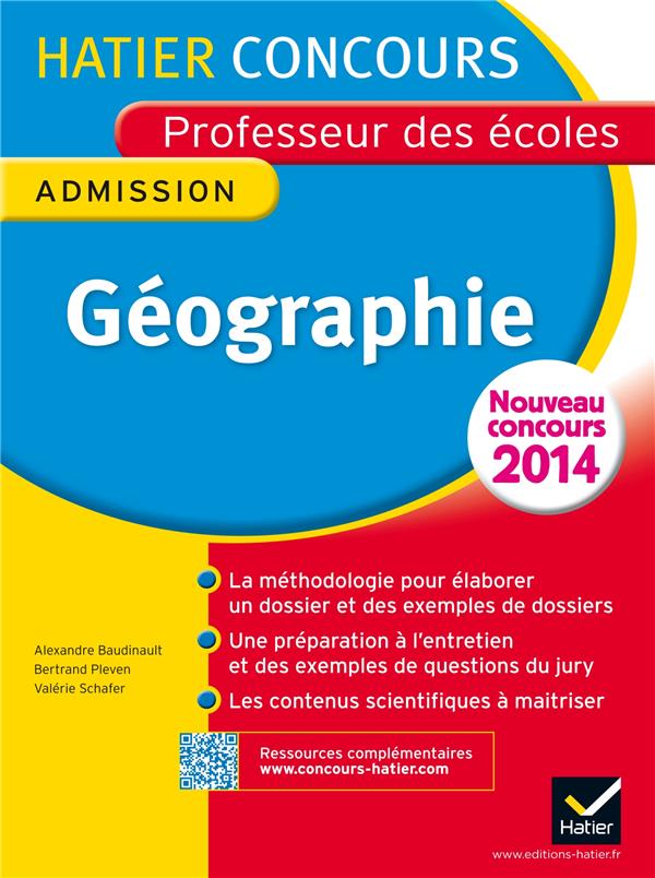 Concours professeur des ecoles 2015 - geographie - epreuve orale d'admission