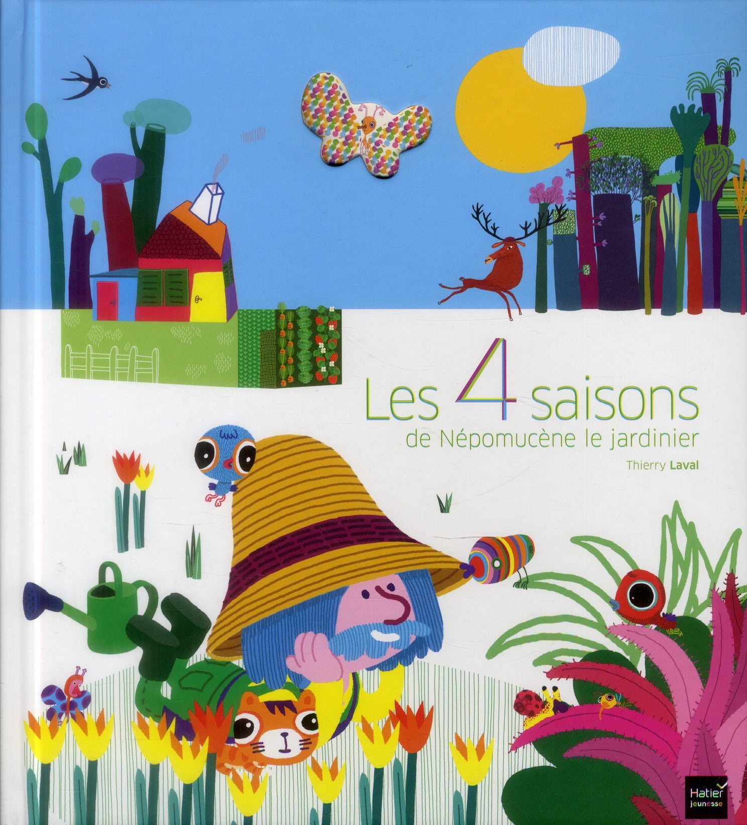Les 4 saisons de Népomucène le jardinier