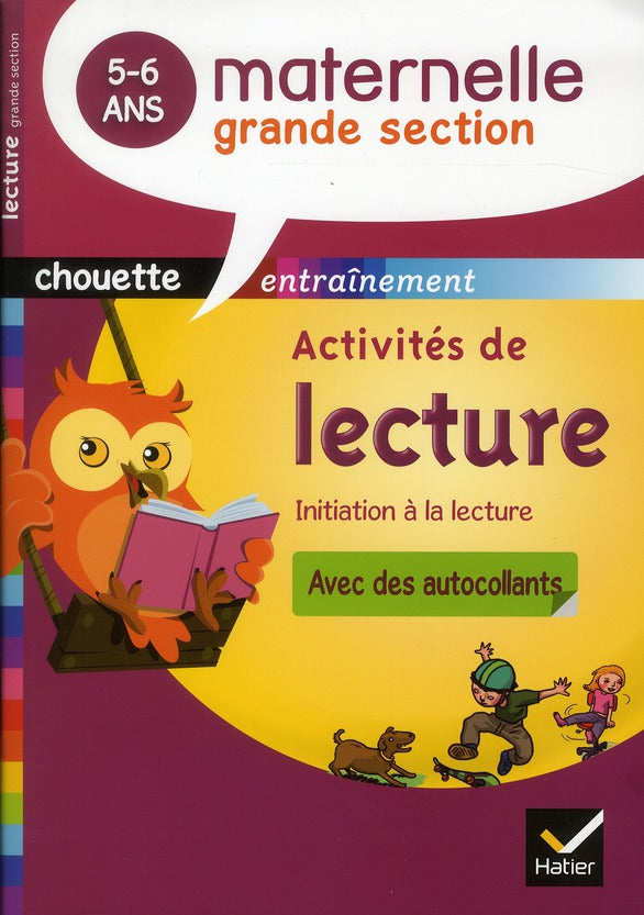 Chouette : lecture ; grande section