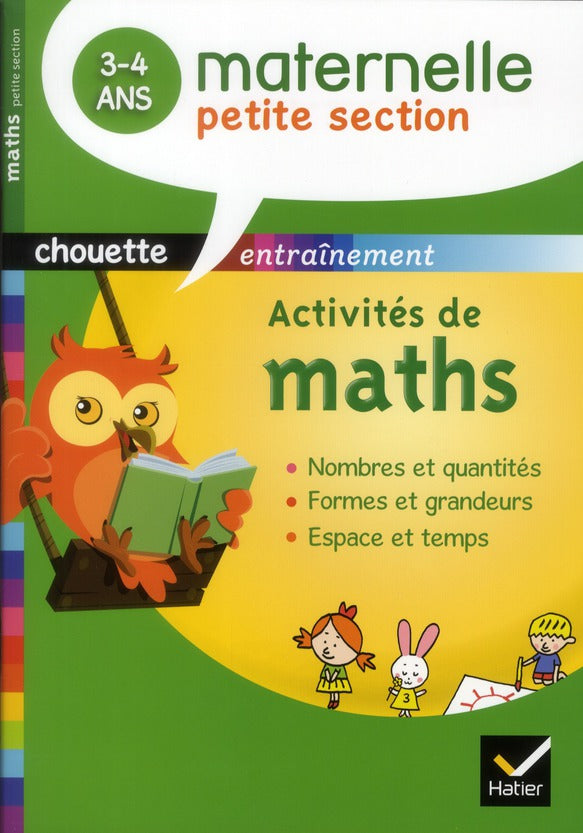 Chouette : mathématiques ; petite section