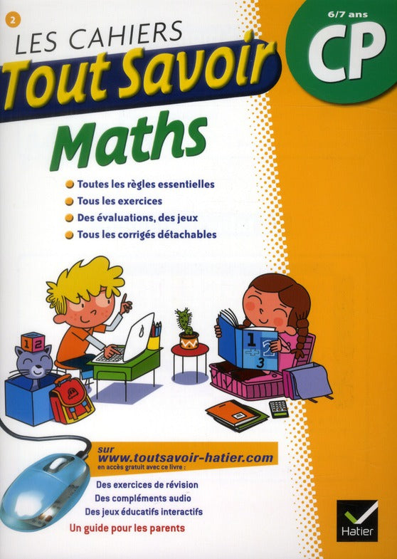 LES CAHIERS TOUT SAVOIR : mathématiques ; CP