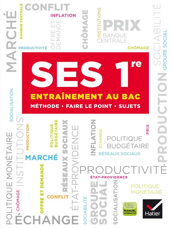 Sciences economiques et sociales 1re ed. 2014 - td entrainement au bac