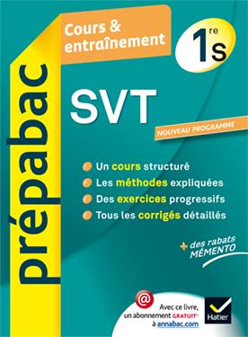 Prépabac cours & entraînement : sciences de la vie et de la terre ; 1ère S