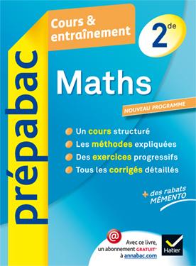 Prépabac cours & entraînement : mathématiques ; 2nde