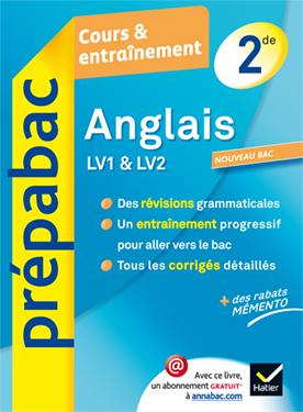 Prépabac cours & entraînement : anglais ; 2nde