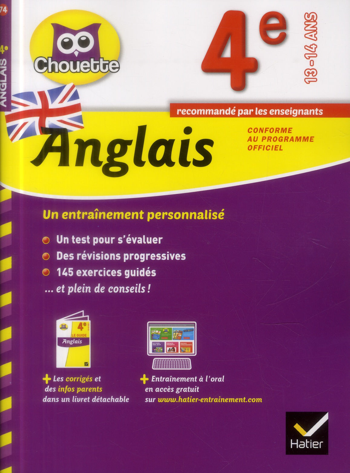 Chouette entraînement : anglais ; 4ème