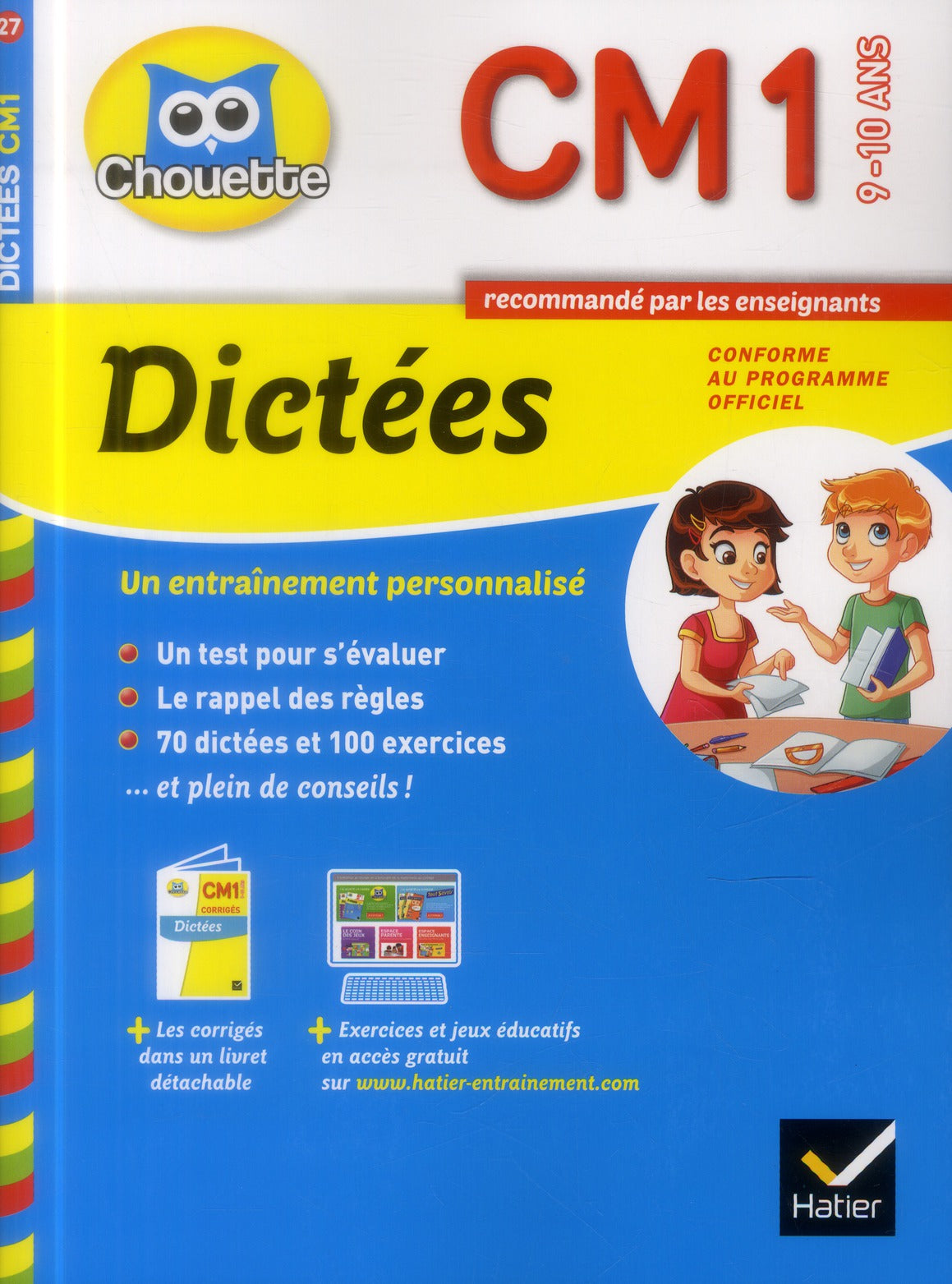Chouette entraînement : dictées ; CM1