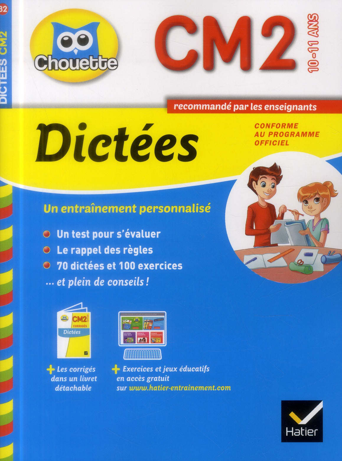 Chouette entraînement : dictées ; CM2