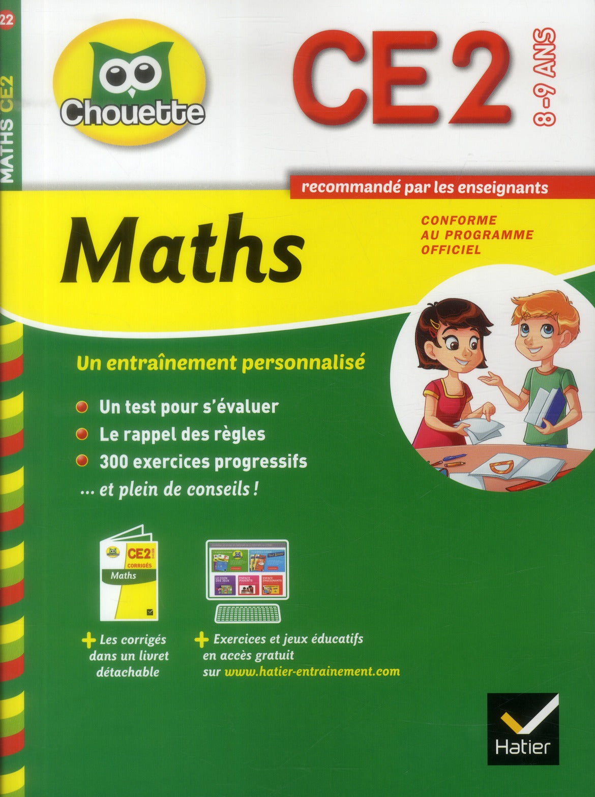 Chouette entraînement : mathématiques ; CE2