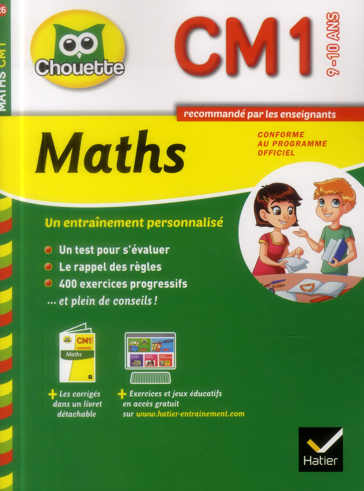 Chouette entraînement : mathématiques ; CM1