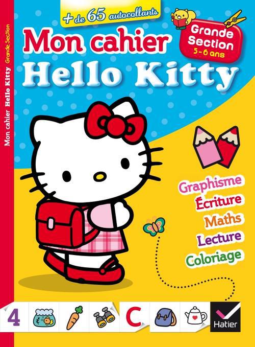 Mon cahier Hello Kitty ; grande section ; 5/6 ans