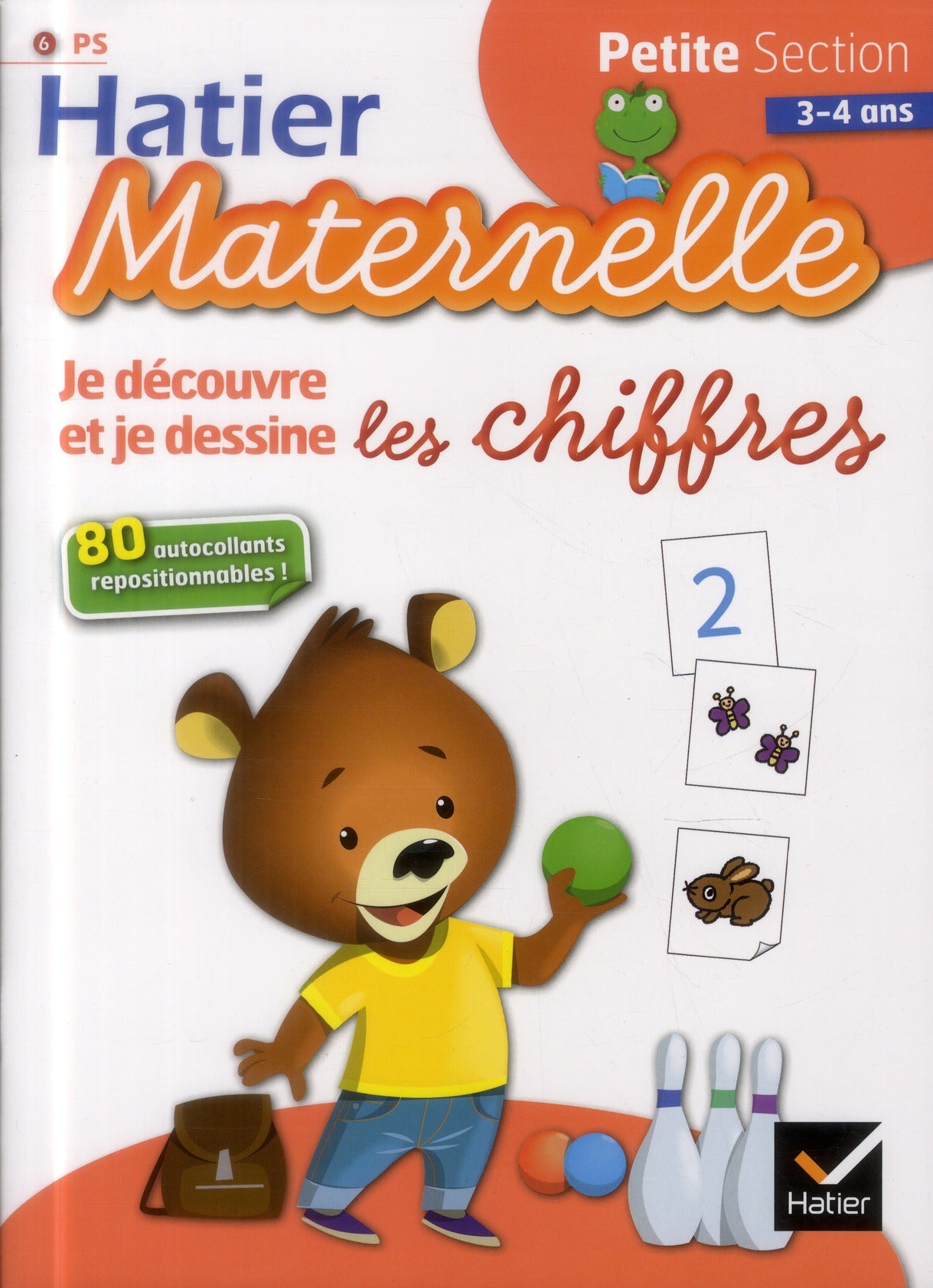 Hatier maternelle : je découvre et je dessine les chiffres ; petite section