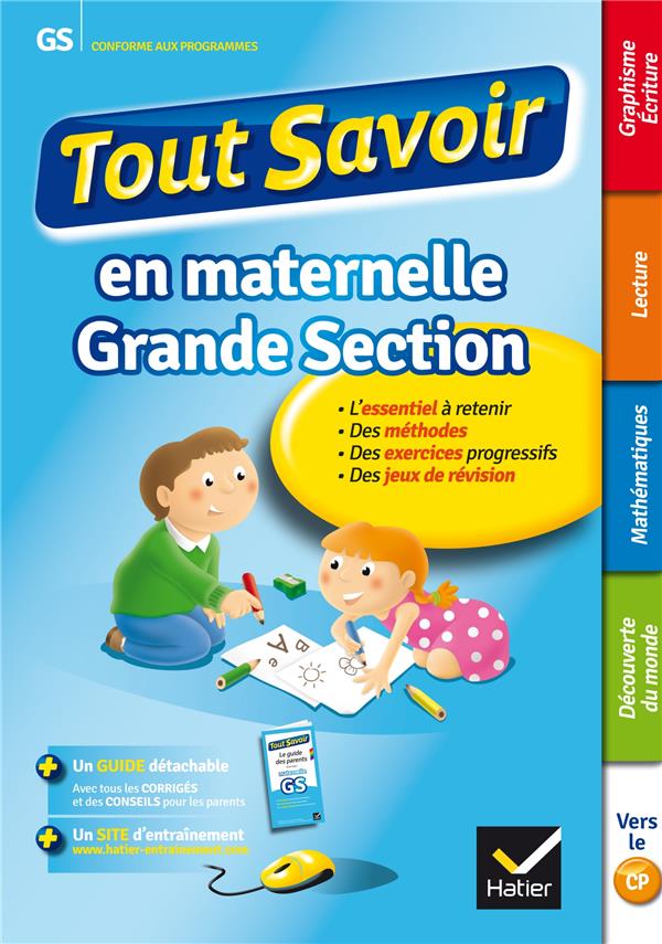 Tout savoir : grande section