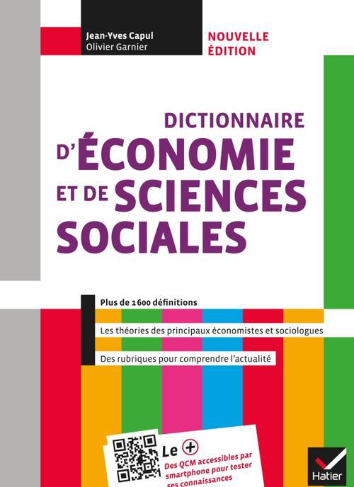 Dictionnaire d'économie et de sciences sociales (édition 2013)