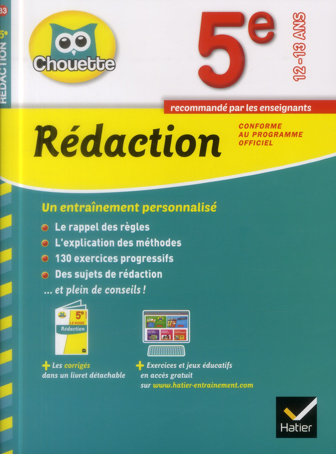 Chouette entraînement : rédaction ; 5ème