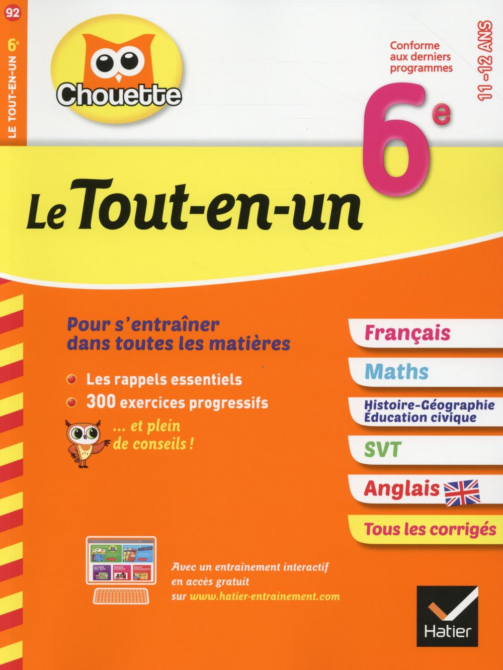 Chouette entraînement : 6ème ; le tout-en-un