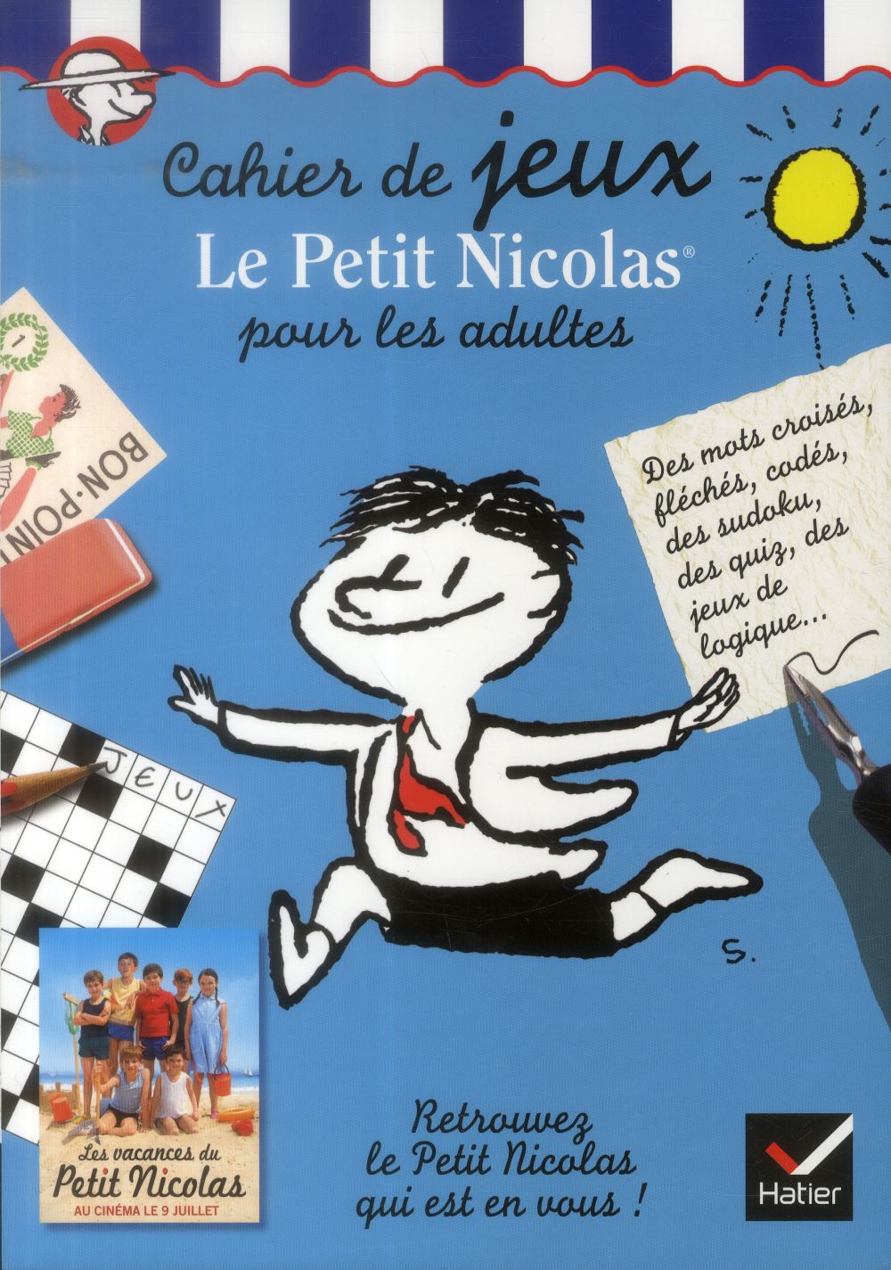 Le petit Nicolas : cahier de jeux pour les adultes