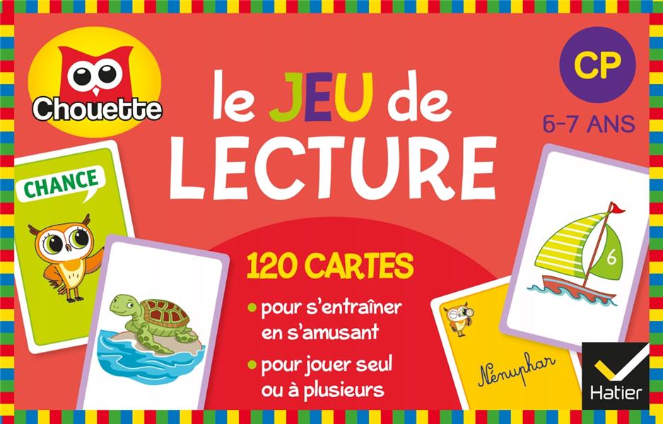 Chouette entraînement : jeu de lecture ; cp