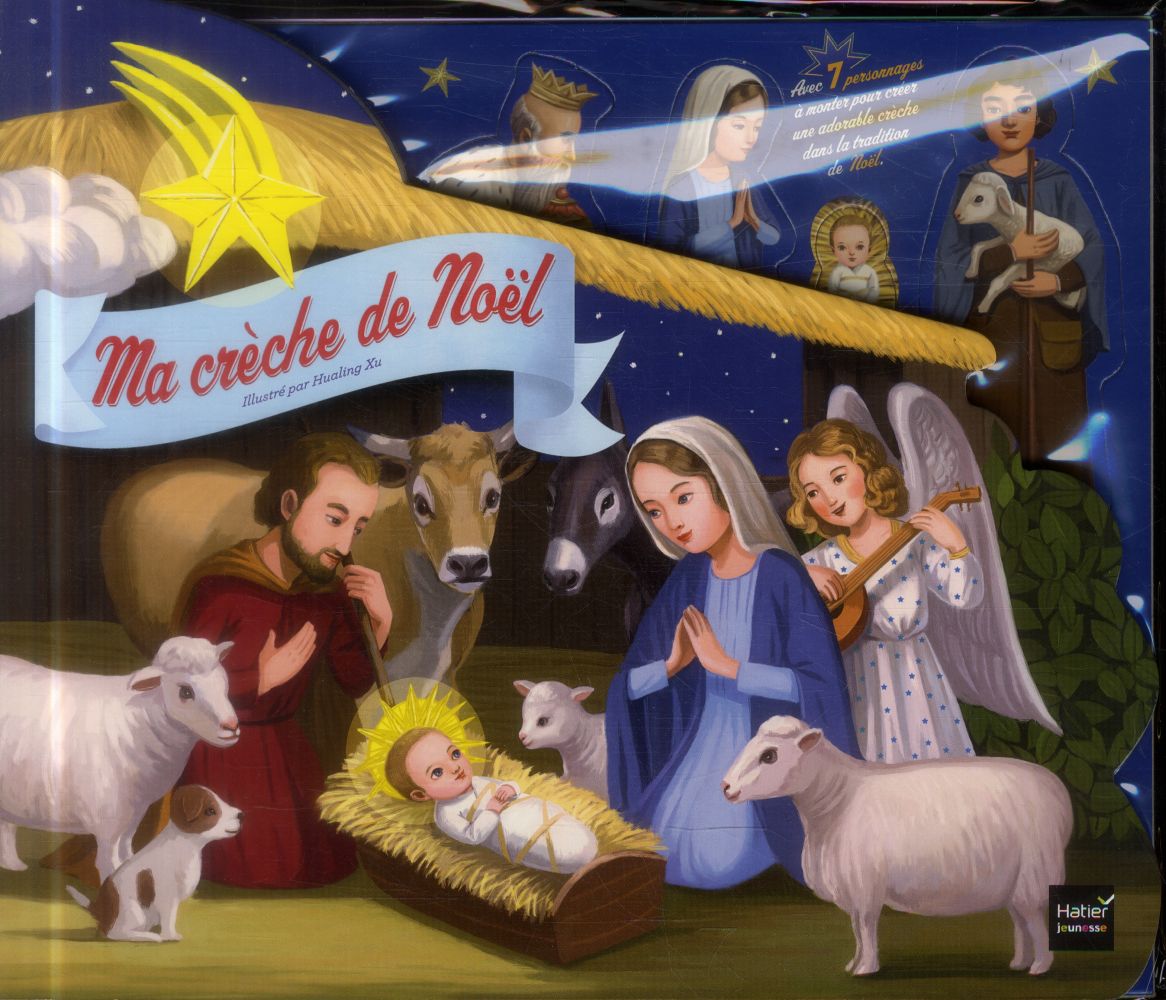 Ma crèche de Noël ; à lire et à monter ensemble