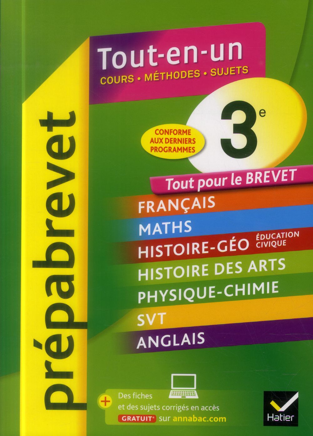 PREPABREVET TOUT-EN-UN : 3ème
