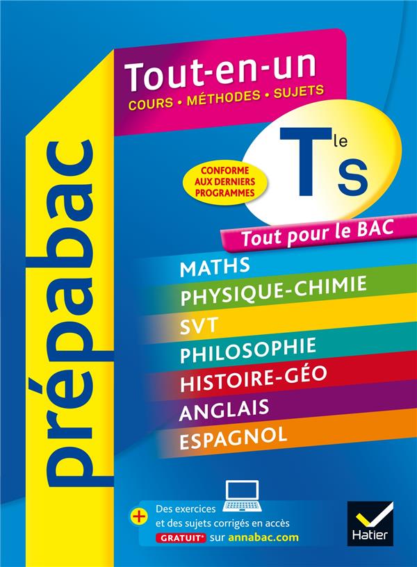 PREPABAC TOUT-EN-UN : terminale S